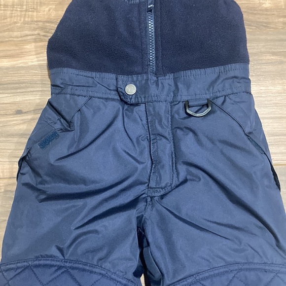 32 Degrees navy blue snow bibs size 2T - Picture 3 of 8
